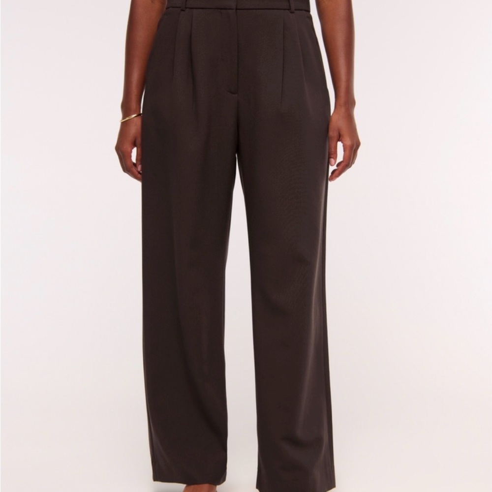 Abercrombie Brown Sloane Curve Love Trousers